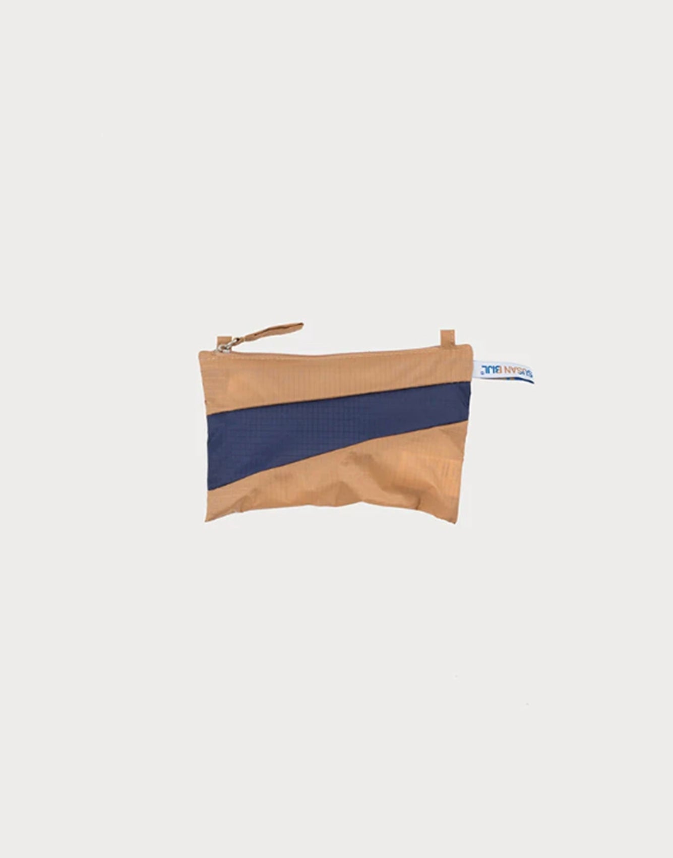 Susan Bijl The New Pouch Camel&Navy Small