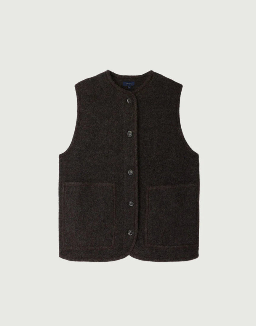 Soeur Chicago Jacket Mottled brown