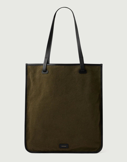 Soeur Darlington Bag Khaki-Noir