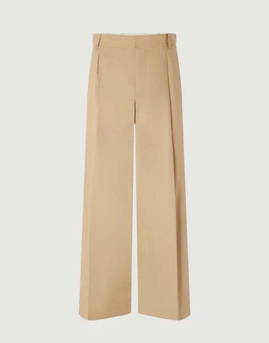 Soeur Devy Trousers Dark Beige