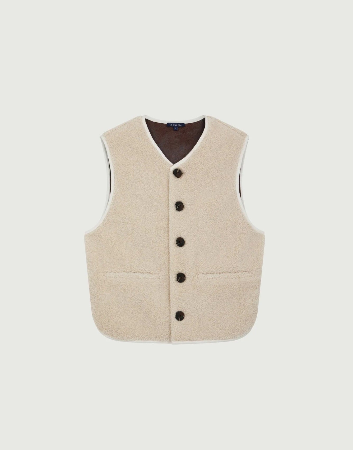 Soeur Fusil Vest Ecru