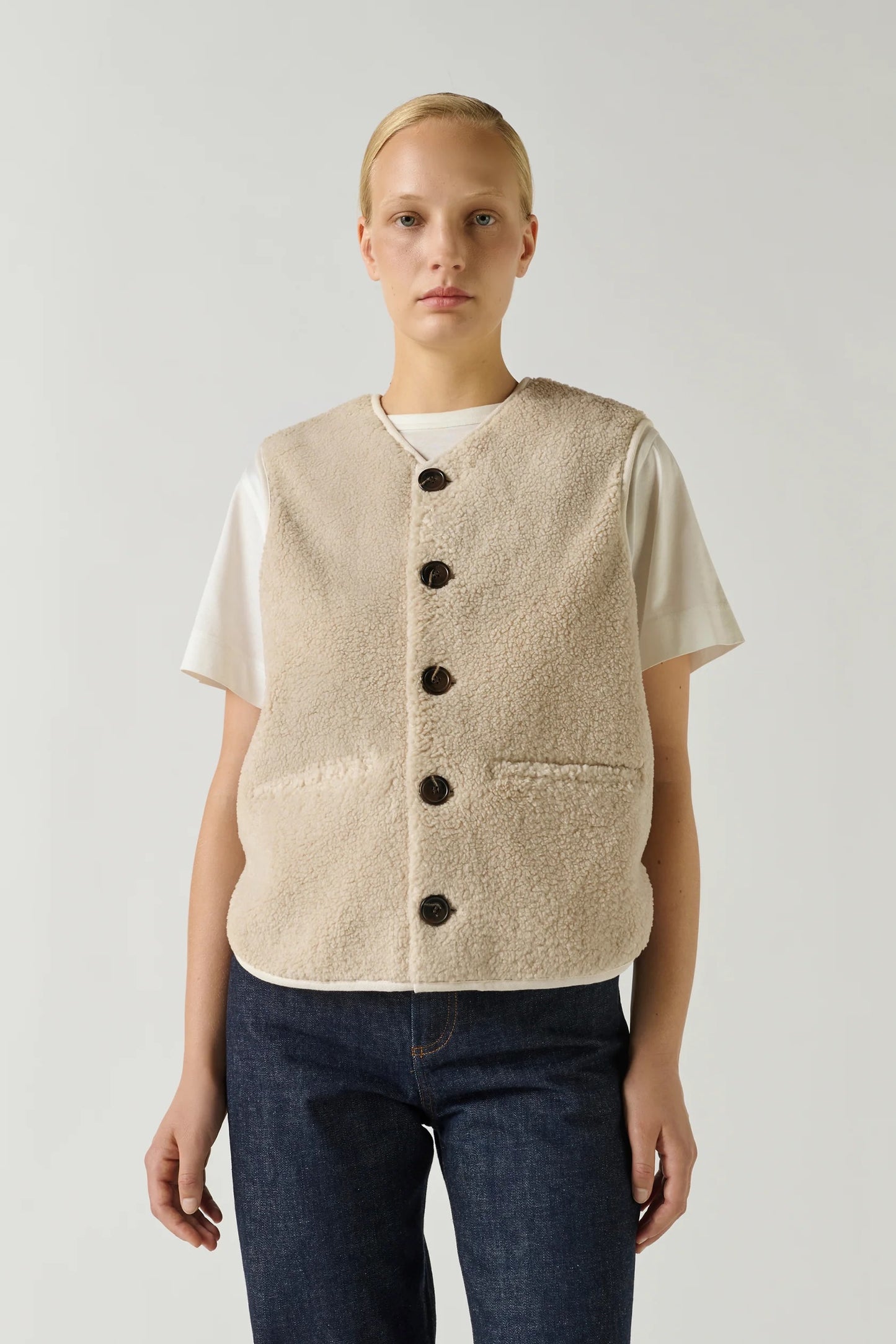 Soeur Fusil Vest Ecru