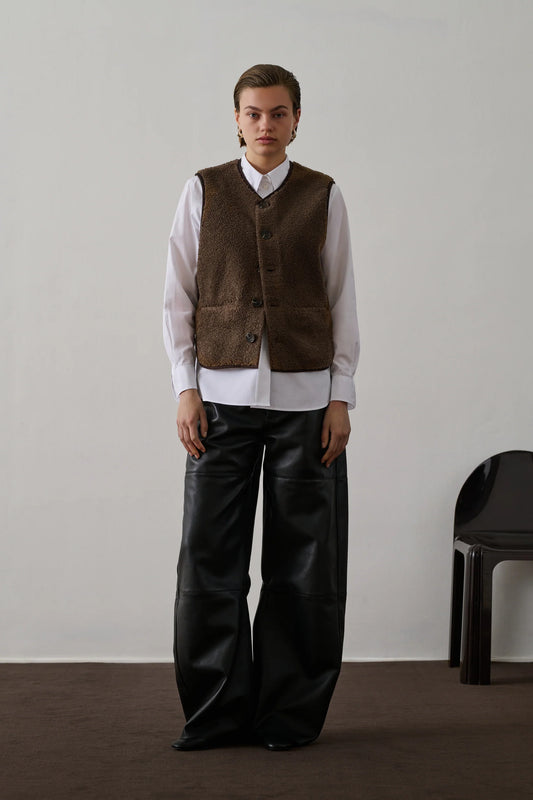 Soeur Fusil Vest Brown