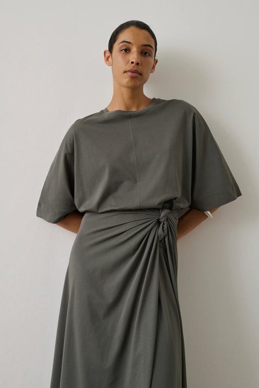 Soeur Helsinki Mid-length Sleeve T-shirt Ardoise