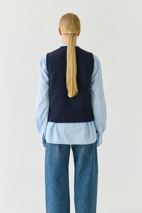 Soeur Namaste Tank Top Navy