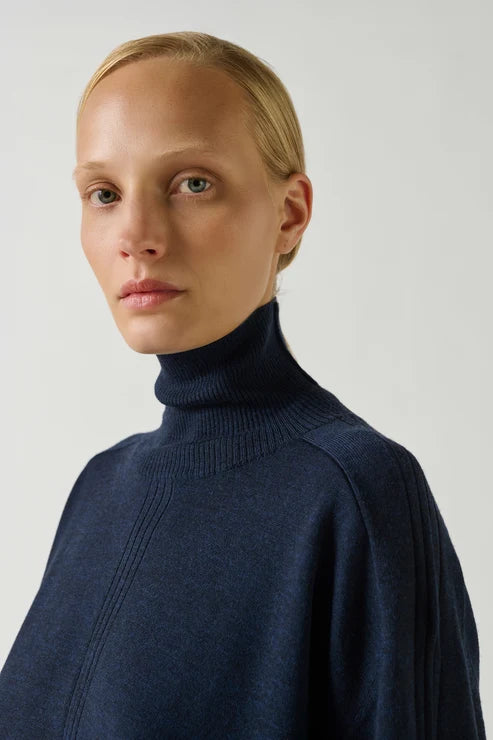 Soeur Nord Pullover Merino Wool Navy