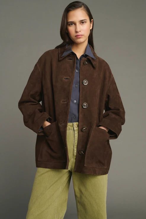 Soeur Vincenzo Leather Jacket Ebony