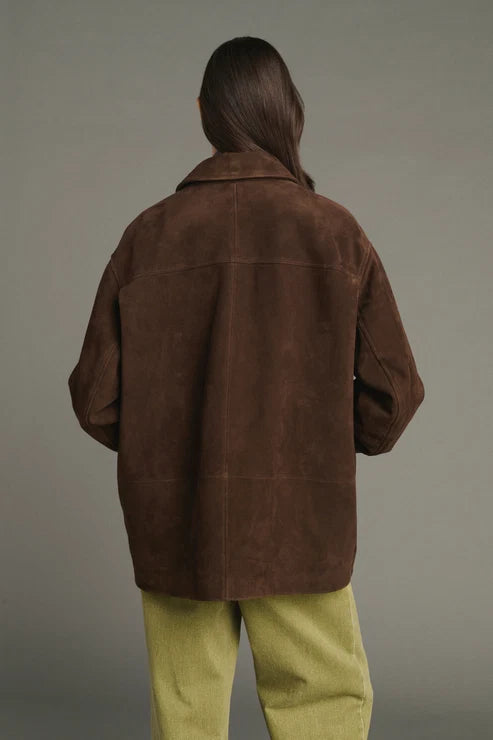Soeur Vincenzo Leather Jacket Ebony