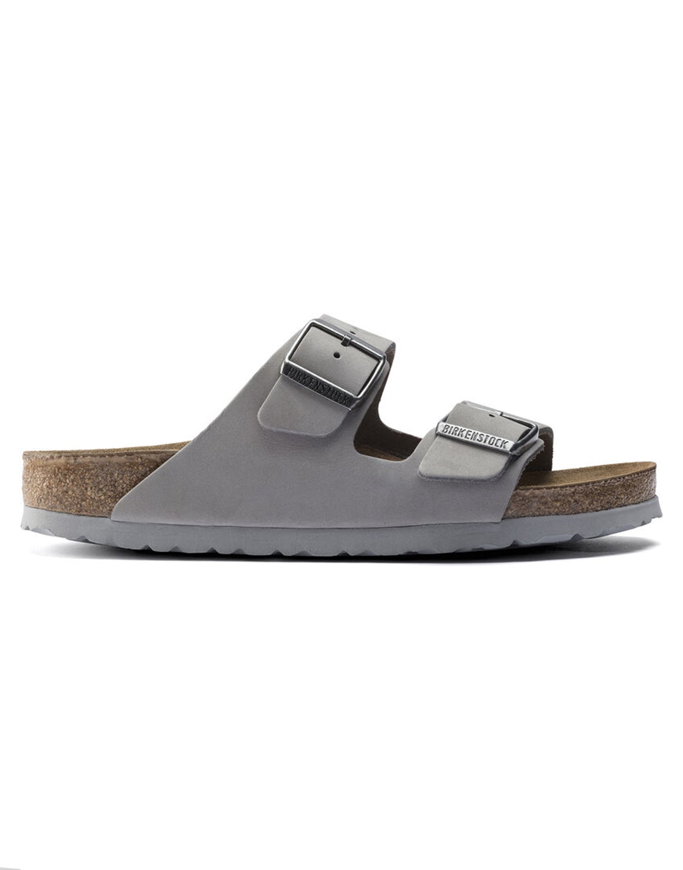 Birkenstock Arizona SFB Dove Grey Nubuck Leather