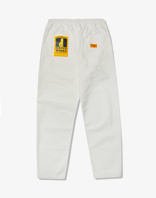 Service Works Classic Chef Pants - Off-White