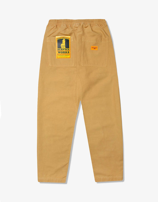 Service Works Classic Chef Pants - Tan
