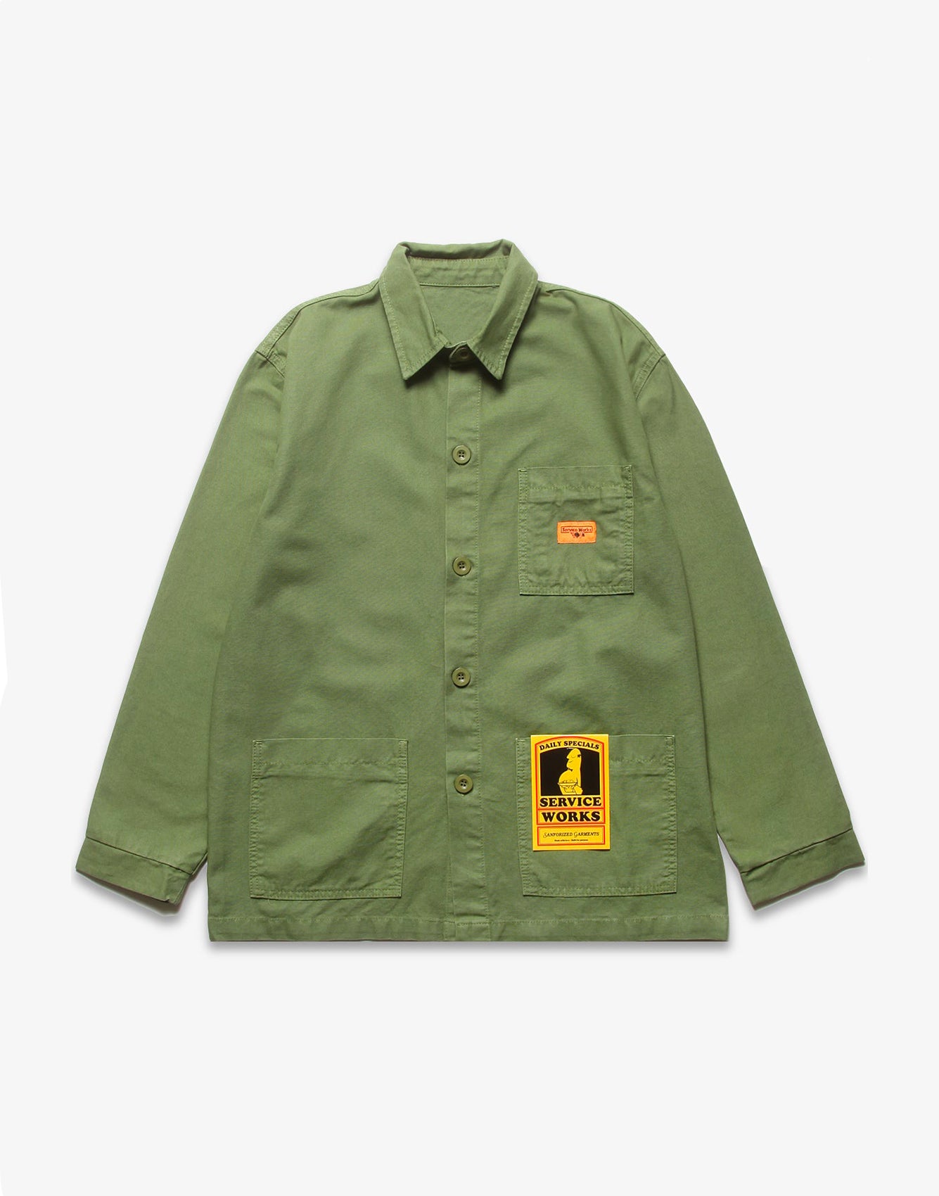 Service Works Classic Coverall Jacket - Olive