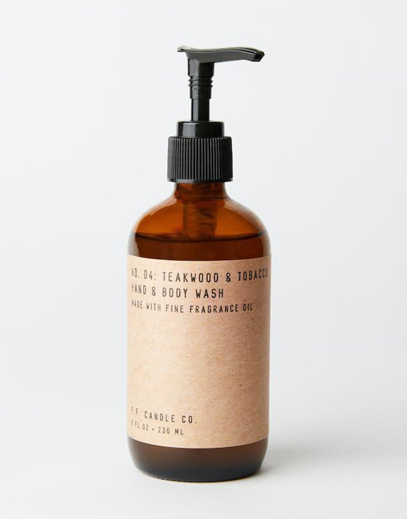 P.F. Candle Co. Teakwood & Tobacco– 8 oz Hand & Body Wash